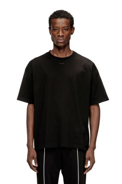 Diesel SİYAH LOGOLU ERKEK T-SHIRT