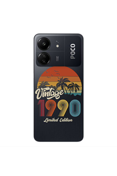 Other Xiaomi Poco C65 Vintage Transparent Silicone TPU Θήκη