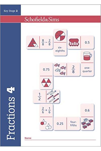 Schofield & Sims Ltd Fractions Decimals And Percentages Book 4 Year 4 Ages 89)