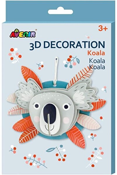 AVENİR 3D Koala Kit | 3D Wall Decoration Puzzle, Ages 3+
