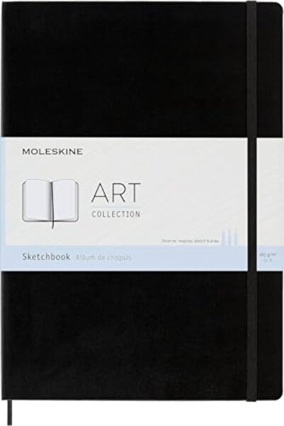 Moleskine A4 Sketchbook Black