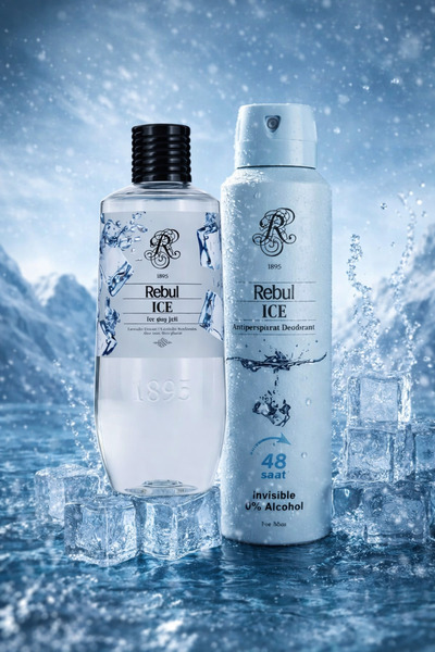 Rebul DUŞ JELİ ICE 500ML. + DEO BAY ICE 150ML