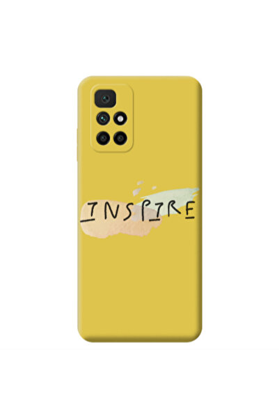 Other Xiaomi Redmi 10 2022 Inspire Yellow Colored Silicone TPU Θήκη