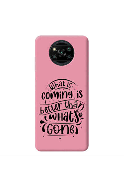 Other Xiaomi Poco X3 /X3 Pro What is coming Pink Colored Silicone TPU Θήκη