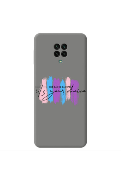 Other Xiaomi Redmi Note 9 Pro One Day Or Day One Grey Colored Silicone TPU Θήκη