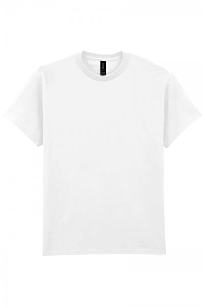 GILDAN Tricou bărbătesc, 100% bumbac, GI 2000, Alb