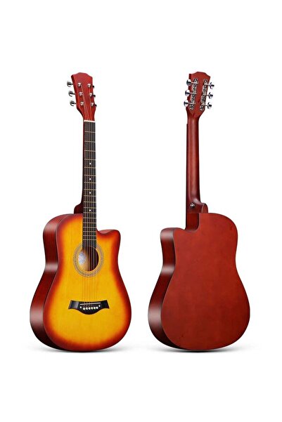 Kabat 38-Inch Folk Guitar Band Guitar Beginner Guitar+ Full Set of Accessorie...
