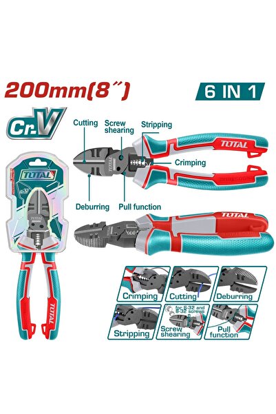 TOTAL 200MM MULTİ YAN KESKİ THTMF386