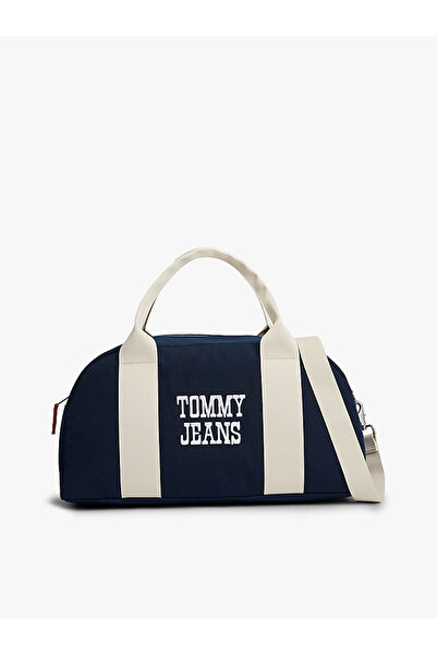 Tommy Hilfiger Erkek TJM Bold Varsity Duffle Seyahat Çantası