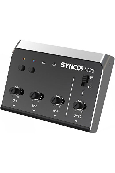 SYNCO MC3-LITE SY-MC3-BK Ψηφιακός Μίκτης 4 Κανάλια και Bluetooth