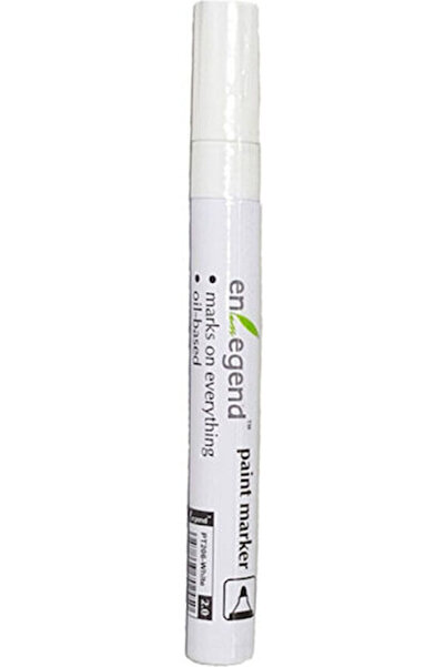 Other Enlegend Μαρκαδόρος Μόνιμης Γραφής 1.5mm Λευκός