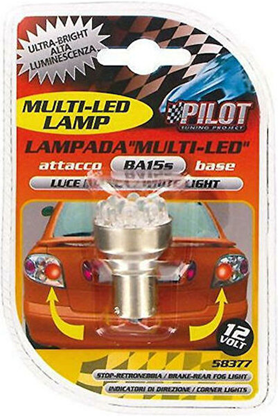 Lampa Λάμπες Αυτοκινήτου Πολλαπλών LED Λευκές P21W-BA15S-1156 LED 12V 1 τεμάχιο