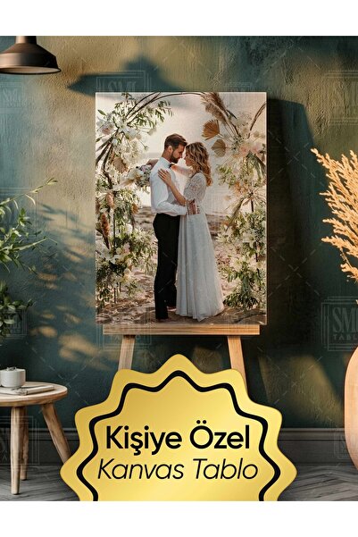 SML TABLO Kişiye Özel Kanvas Tablo Özel Gün Hediyelik Doğum Günü Hediye Sevgi...