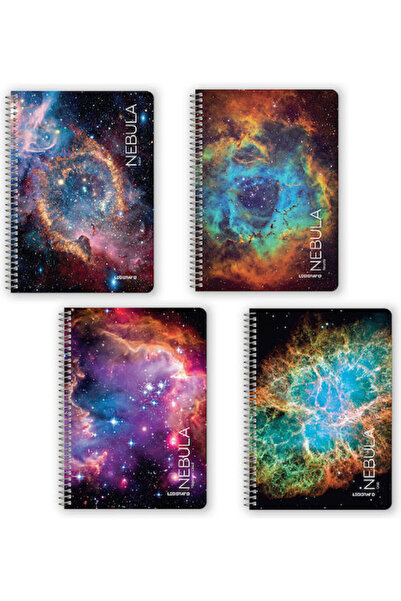 Other Logigraf Σπιράλ Τετράδια Ριγέ Β5 3 Θέματα NEBULA 6 τεμάχια (Διάφορα χρώ...