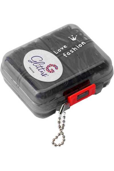 glitters Rubber Band Medium Black