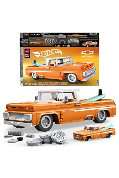HOT WHEELS Elite Series Chevrolet 1962 Pickup Building Set, 858 Pieces