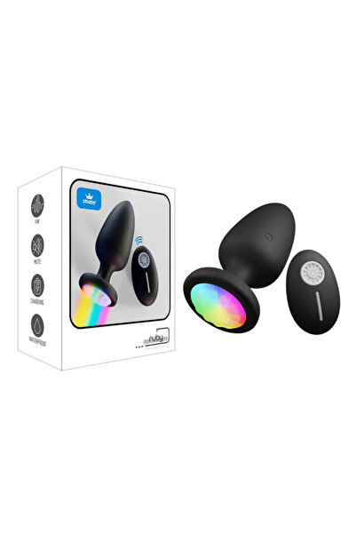 Sensvia LED Işıklı Uzaktan Kumandalı Anal Plug – 10 Titreşim Modlu Anal Tıkaç ve Genişletici Vibratör