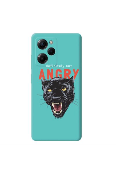 Other Xiaomi Poco X5 Pro Pointed teeth Turquoise Colored Silicone TPU Θήκη