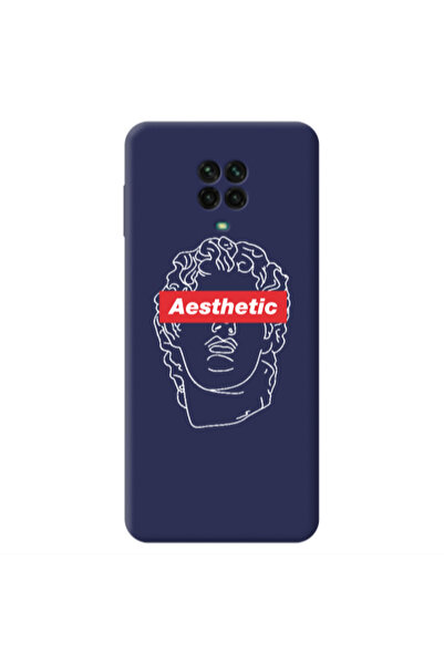 Other Xiaomi Redmi Note 9 Pro Aesthetic Dark blue Colored Silicone TPU Θήκη