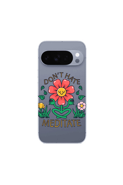 Other Google Pixel 10 Pro Meditate Transparent Silicone TPU Θήκη