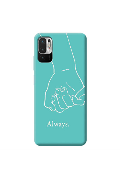 Other Xiaomi Redmi Note 10 Pro 5G Always Turquoise Colored Silicone TPU Θήκη