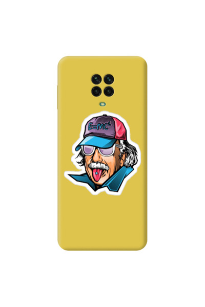 Other Xiaomi Redmi Note 9 Pro Einstein Yellow Colored Silicone TPU Θήκη