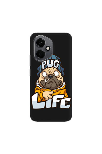 Other Honor Magic 400 Pug Life 2 Black Colored Silicone TPU Θήκη