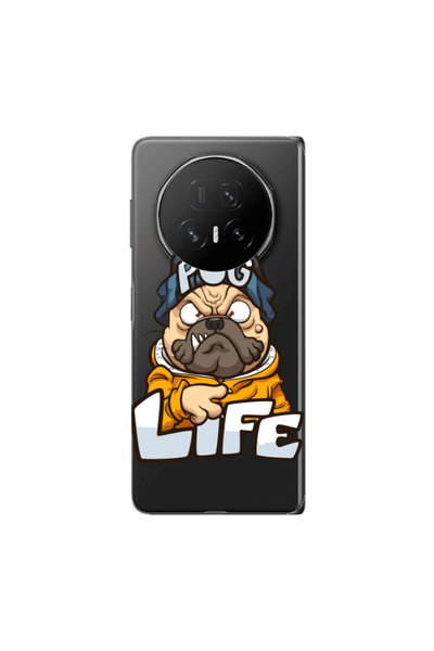 Other Honor Magic V5 Pug Life 2 Transparent Silicone TPU Θήκη