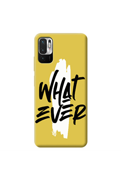 Other Xiaomi Redmi Note 10 Pro 5G What Ever Yellow Colored Silicone TPU Θήκη