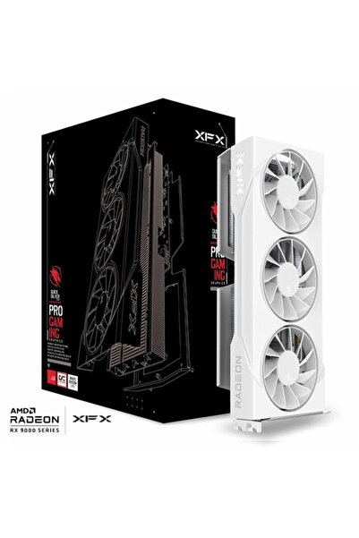 XFX AMD Radeon RX 9060 XT Swift Τριπλός Ανεμιστήρας OC Λευκό 16GB, GDDR6, 128...