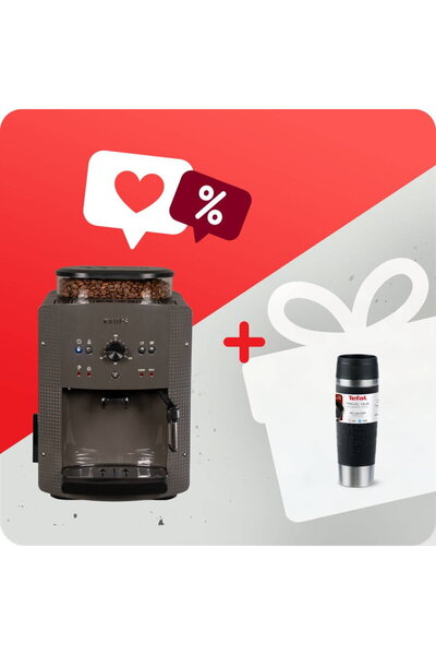 TEFAL Pachet Promo Espressor Automat Espresseria Automatic, 1450W, 15 Bar, 1....
