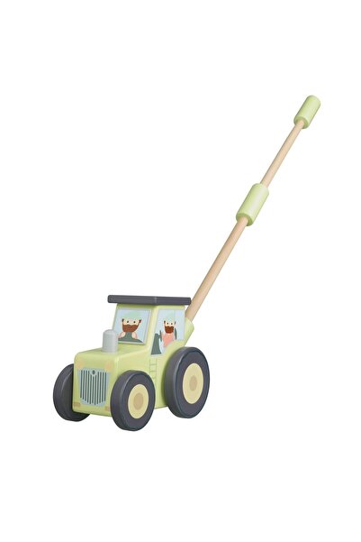 Orange Tree Toys Τρακτέρ που ωθείται στην αυλή