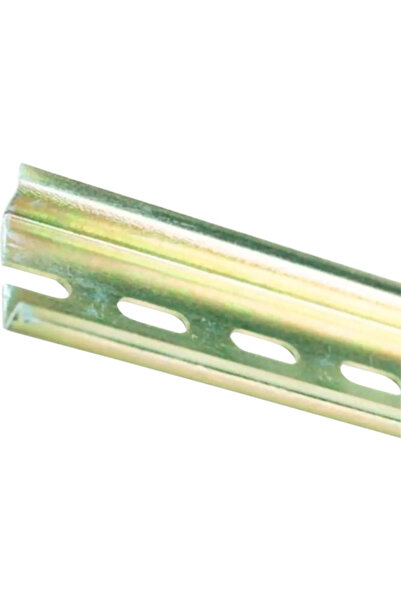 OEM Șină DIN Elvon șlițată 100cm 35mm pentru tablouri electrice, metal