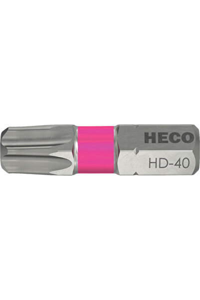 OEM Set capete înșurubare HECO biți HD-40 (T40), sistem GripFit, 2 bucăți