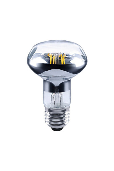 OEM Bec LED variabil Flair E27 4W 280 lumeni, reflector R63 clar, lumină caldă