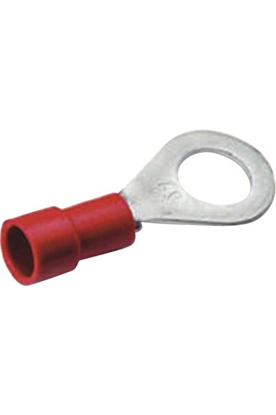 OEM Papuci izolați Cimco 0,5-1 mm² cu inel M4, pachet 25 bucăți, culoare roșie