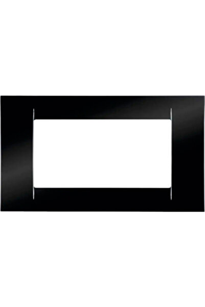 OEM Ramă aparataje Gewiss System Virna 4 module, negru