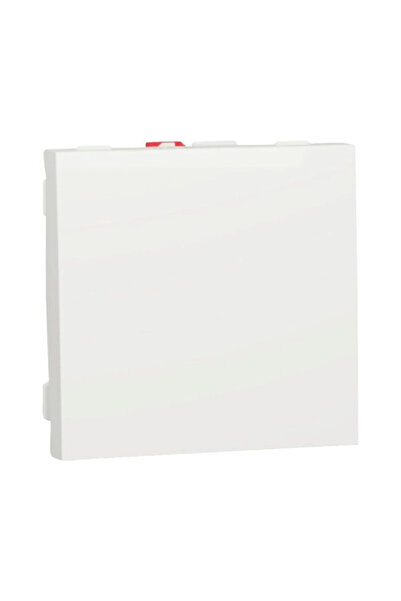OEM Schneider Unica обикновен ключ, 2 модула, бял