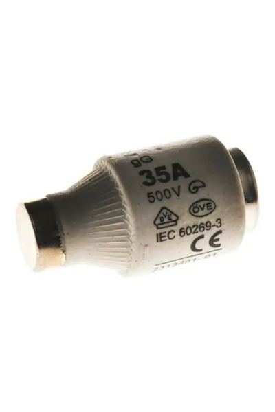 OEM DZ3 ceramic fuses ETI 35A, pack of 5 pieces