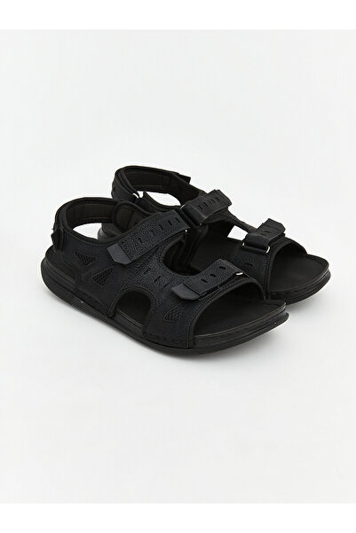 LC Waikiki Peak New Season Men's Sandals with Velcro Closure