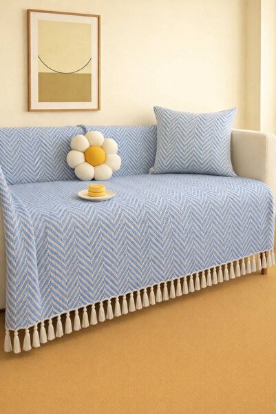 Sheri Home #Be Koltuk Örtüsü Kaymaz Kumaş Özelliği 175 X 200 Cm PiKE8882199 Y...