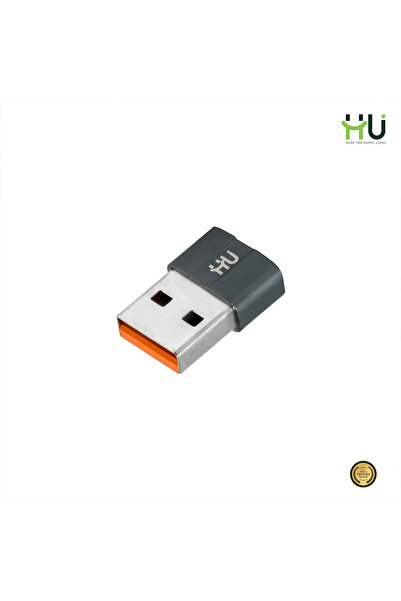 HU HAPPY USER USB-C Male to Female Adapter