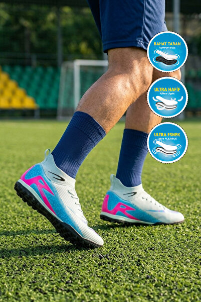 LALİGA 610 Superfly M Aqua zeleno-plave muške patike za astroturf teren