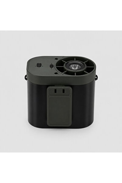 Bubitechh Turbo Fan Mini Boyuna Asılan Bele Takılan LED Işıklı 3 Kademeli Şar...