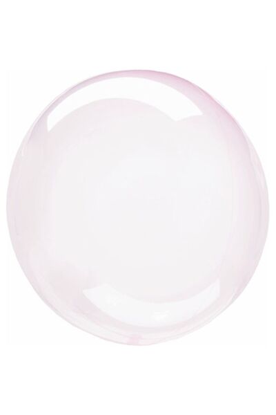 OEM Balon PVC cu bule, roz, 91cm