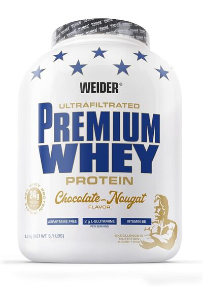Weider مسحوق بروتين مصل اللبن الممتاز، مشروبات بروتينية منخفضة الكربوهيدرات م...