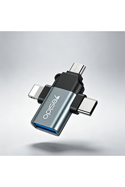 YuTai 3-in-1 OTG Adapter: Universal High-Speed USB Transfer Converter for App...
