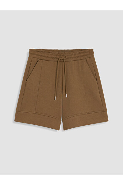 LC Waikiki Vizyon New Season Soft Touch Women's Shorts with Elastic Waist