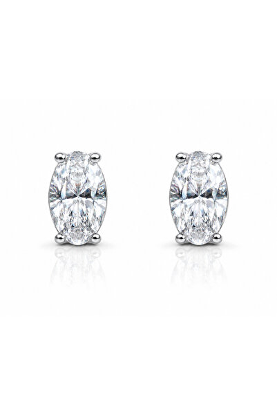 Venus Design Steel Single Stone Earrings