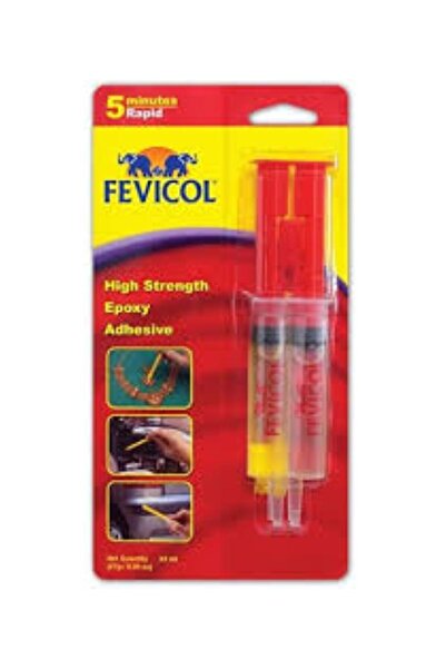 Fevicol لاصق إيبوكسي سريع 24 مل للسيراميك، الزجاجيات، الرخام، البي في سي، إصل...